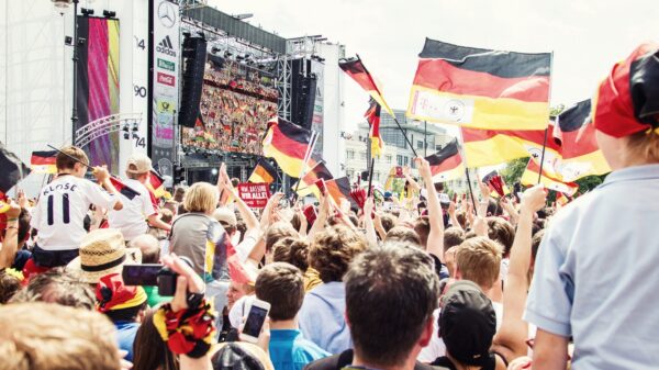 Fanmeile in Berlin