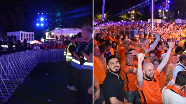 Fanmeile Berlin Niederlande und Türkei