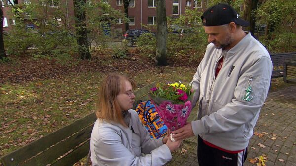 Olaf und Jessica bei "Hartz Rot Gold"