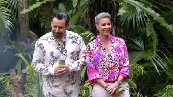 Jan Köppen und Sonja Zietlow im Dschungelcamp 2025