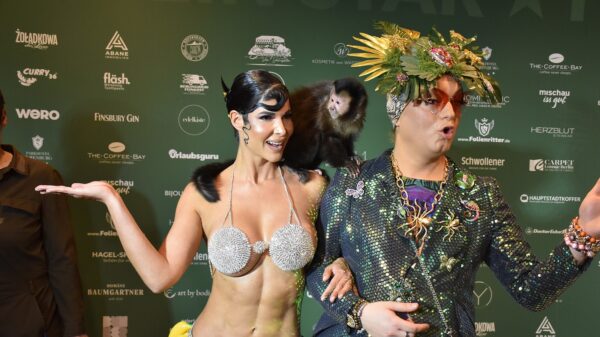 Micaela Schäfer und Julian F.M. Stoeckel
