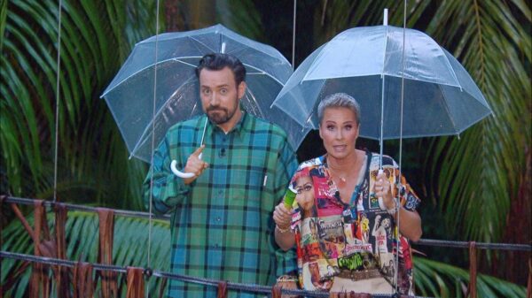 Jan Köppen und Sonja Zietlow im Dschungelcamp 2025