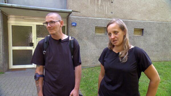 Mike und Farina aus "Hartz Rot Gold"