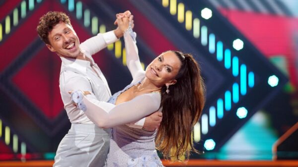Christine Neubauer und Valentin Lusin bei "Let's Dance" 2025