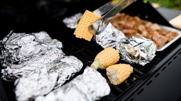 Grillen mit Alufolie