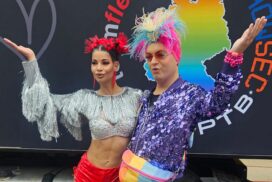 "Die geilste Demo, die es gibt": Micaela Schäfer und Julian F.M. Stoeckel mischen den CSD in Berlin auf 63 „Die geilste Demo, die es gibt“: Micaela Schäfer und Julian F.M. Stoeckel mischen den CSD in Berlin auf