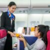 Service im Flugzeug