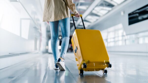 Koffer am Flughafen