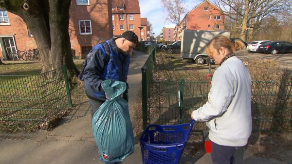 Jessica und Olaf bei "Hartz Rot Gold"