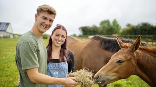 Friedrich und Laura bei "Bauer sucht Frau" 2025