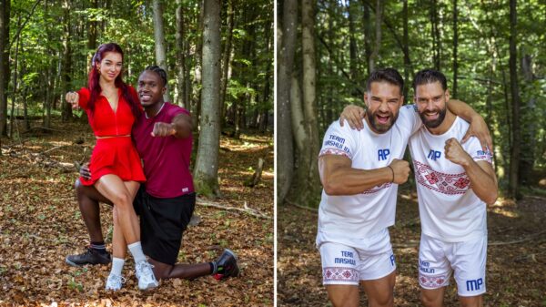 Ariel und Aleks Petrović bei "Couple Challenge"