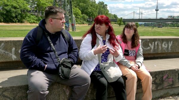 Petra, Pascal und Selina aus "Hartz und herzlich"