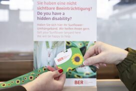 Das bedeutet das Sonnenblumen-Symbol an Flughäfen