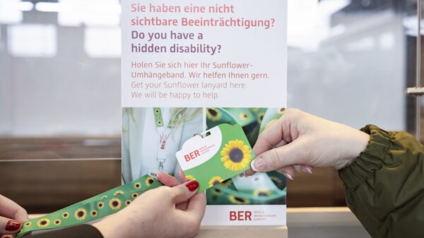 Sonnenblume Flughafen