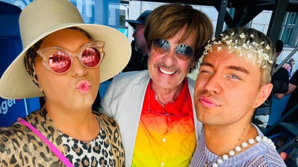 Julian Stoeckel beim CSD Berlin