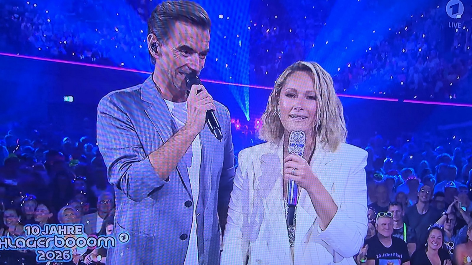Helene Fischer überrascht beim „Schlagerbooom“ mit völlig neuem Look 61 Florian Silbereisen und Helene Fischer