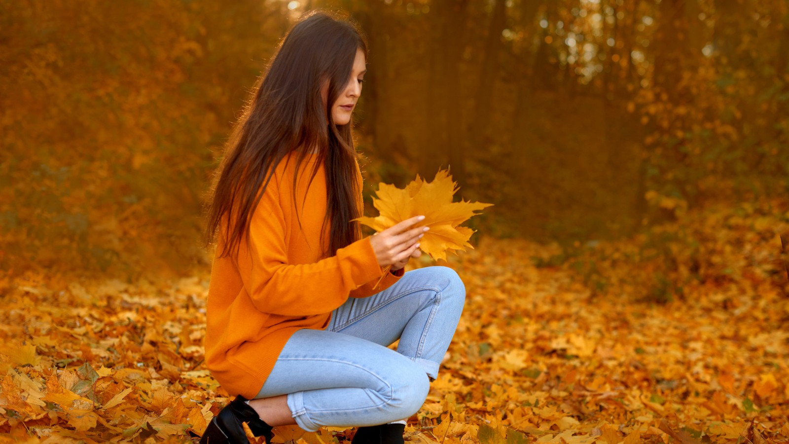Diese 4 Sternzeichen müssen im Herbst eine schwere Entscheidung treffen 61 Frau im Herbst
