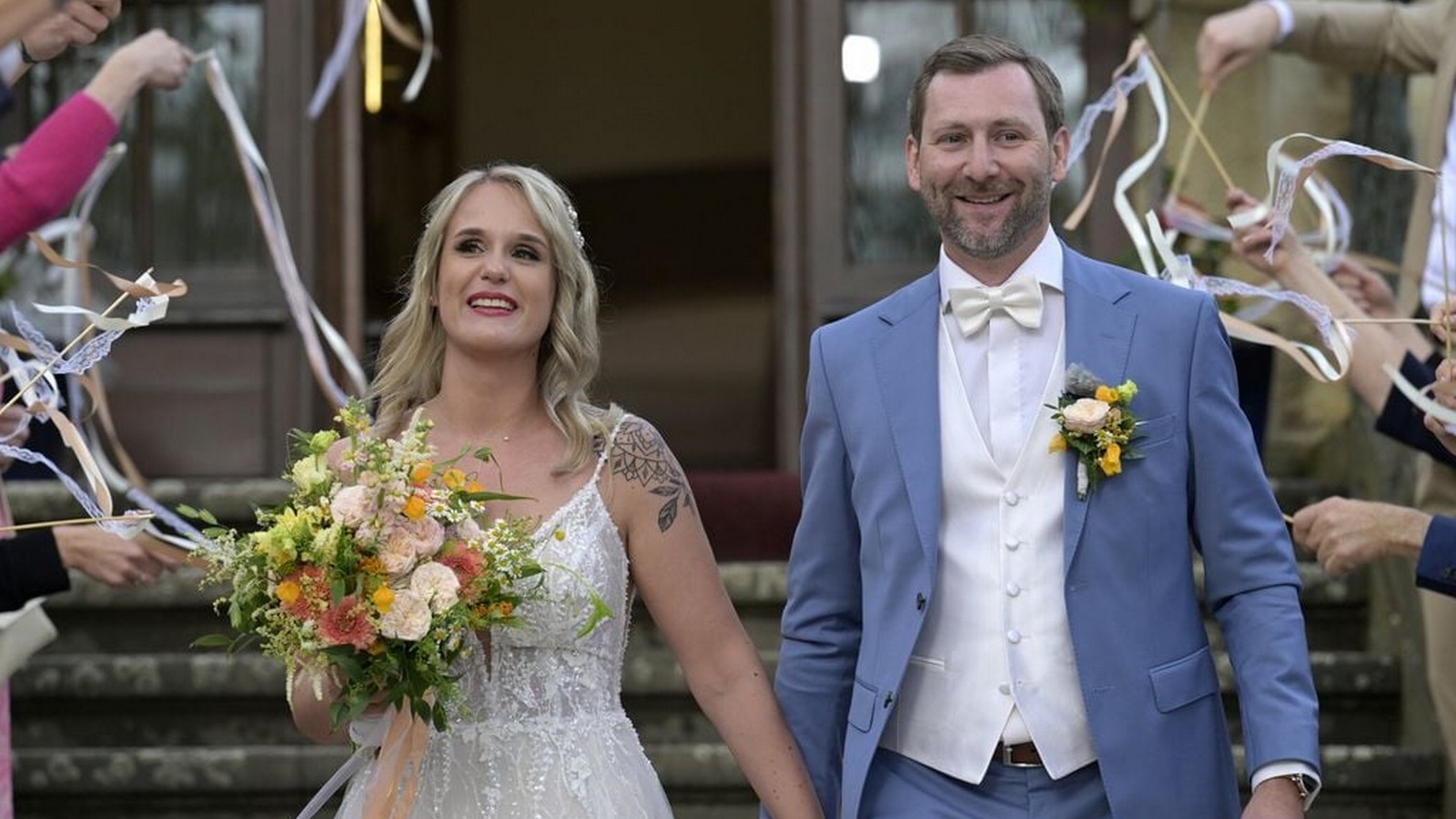 "Unfassbar glücklich": "Hochzeit auf den ersten Blick"-Traumpaar Michelle und Fabian werden Eltern 61 Michelle und Fabian aus "Hochzeit auf den ersten Blick"